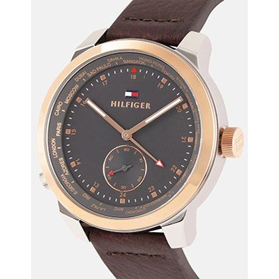 Men Grey Analogue Watch TH1791554