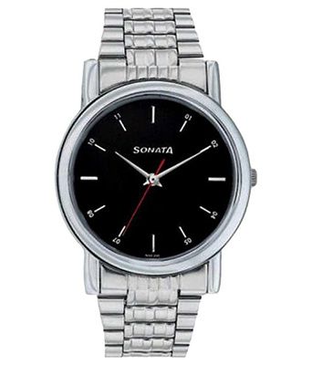 Analog Black Dial Men's Watch - 7987SM04