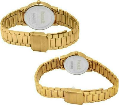 Aaand Gold  Couple Watch