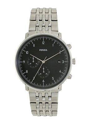 Men Silver-Toned Analogue Watch FS5489