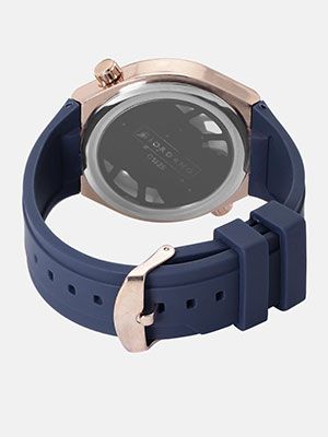 Men Navy Blue Analogue Watch C1129-03