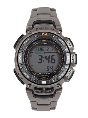 Outdoor Men Grey Dial Protrek Watch PRG-240T-7DR - SL49