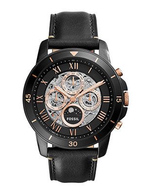 Men Black Analogue Watch