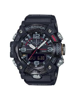 Men Black Analogue and Digital Watch G972