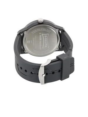 Men Charcoal Analogue Watch 77085PP01
