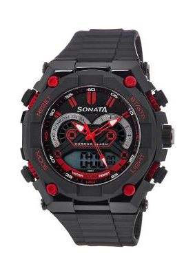 NH77030PP01J Superfibre Ocean III Analog-Digital Watch - For Men