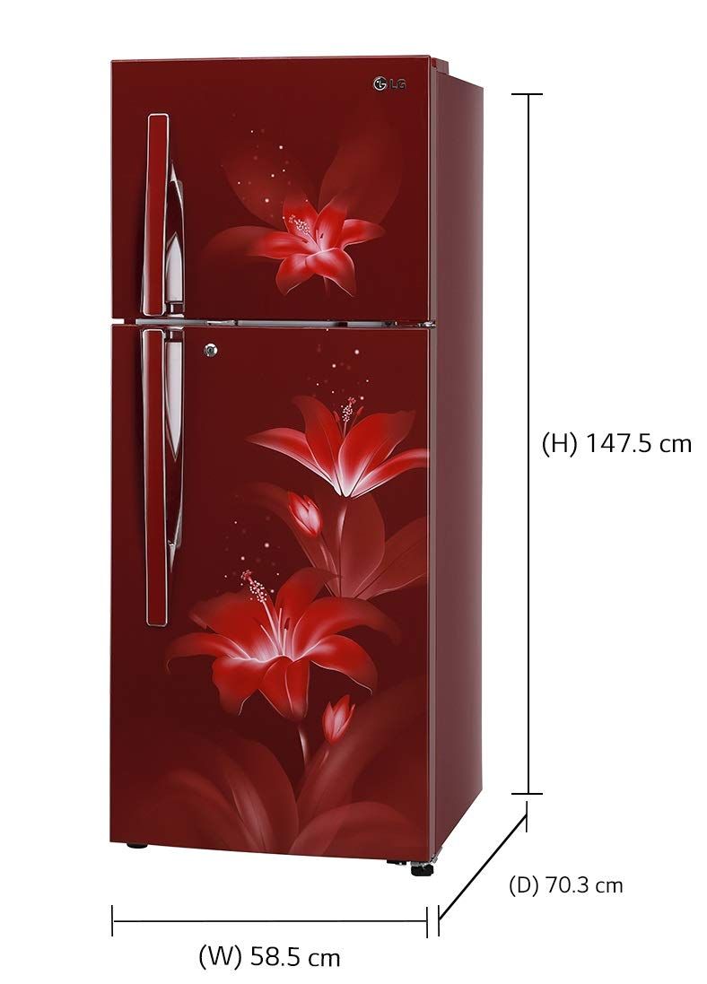 GL-T292SRGY 260 Ltr Double Door Refrigerator