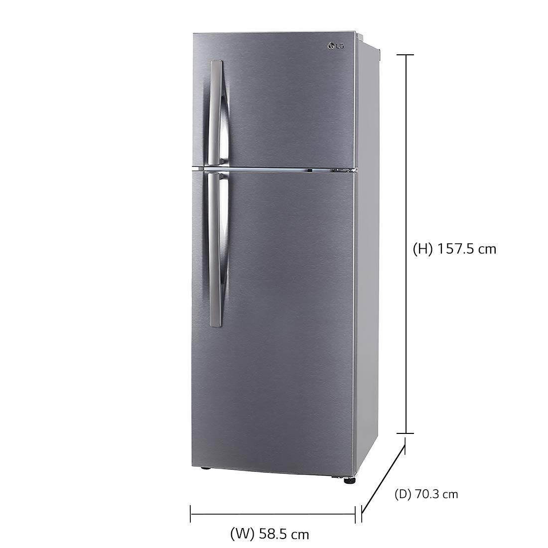 GL-C302KDSY 284 Ltr Double Door Refrigerator