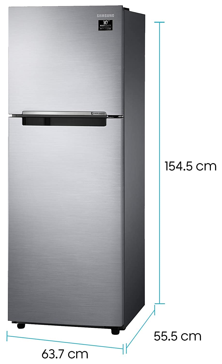 RT28T3042S8 253 Ltr Double Door Refrigerator
