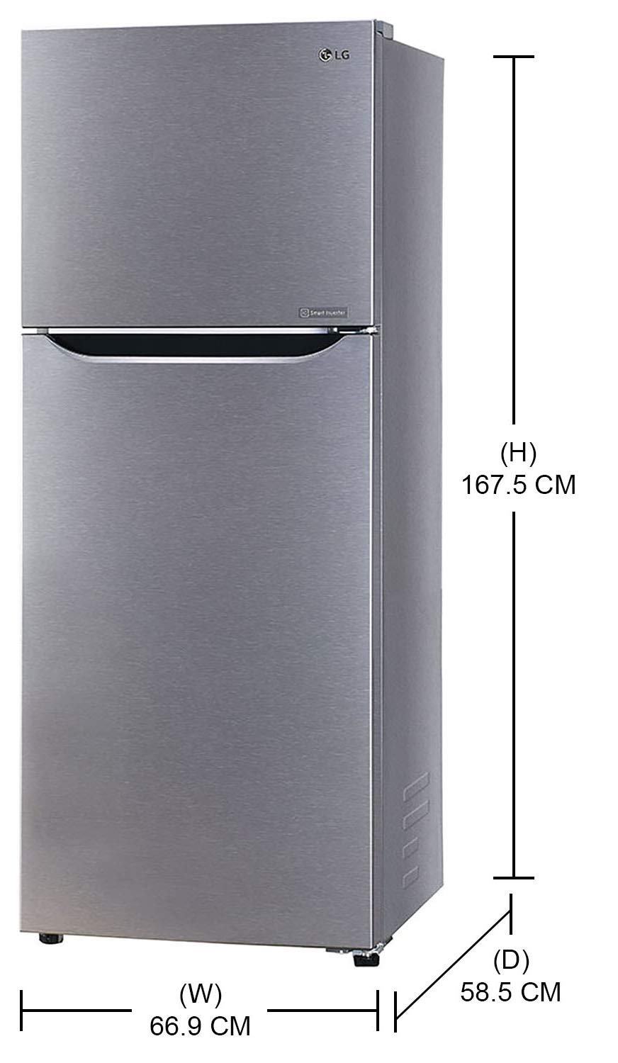 GL-T322SDSY 308 Ltr Double Door Refrigerator
