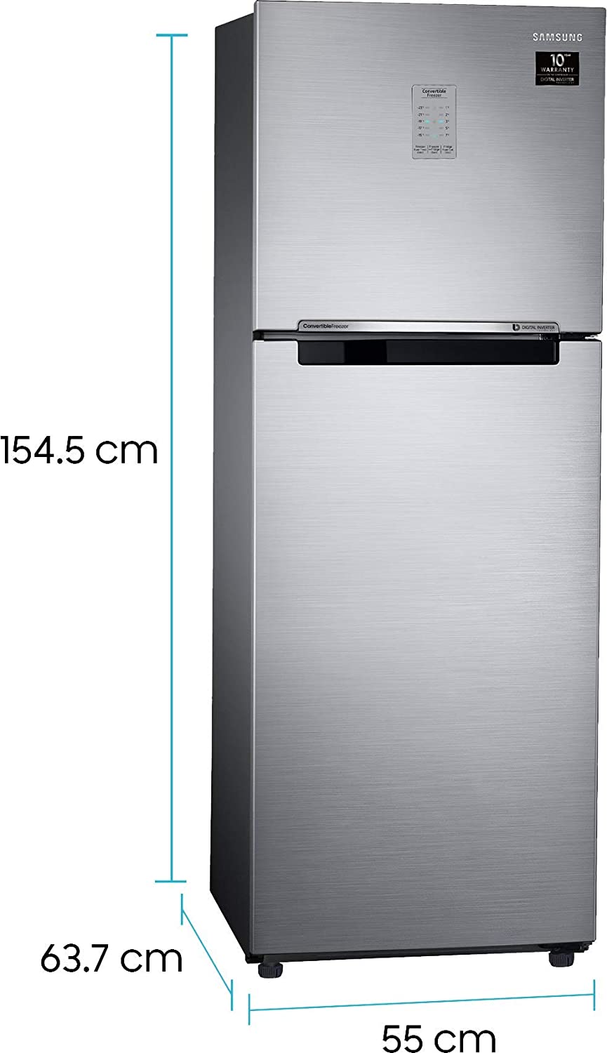 RT28T3783SL 253 Ltr Double Door Refrigerator