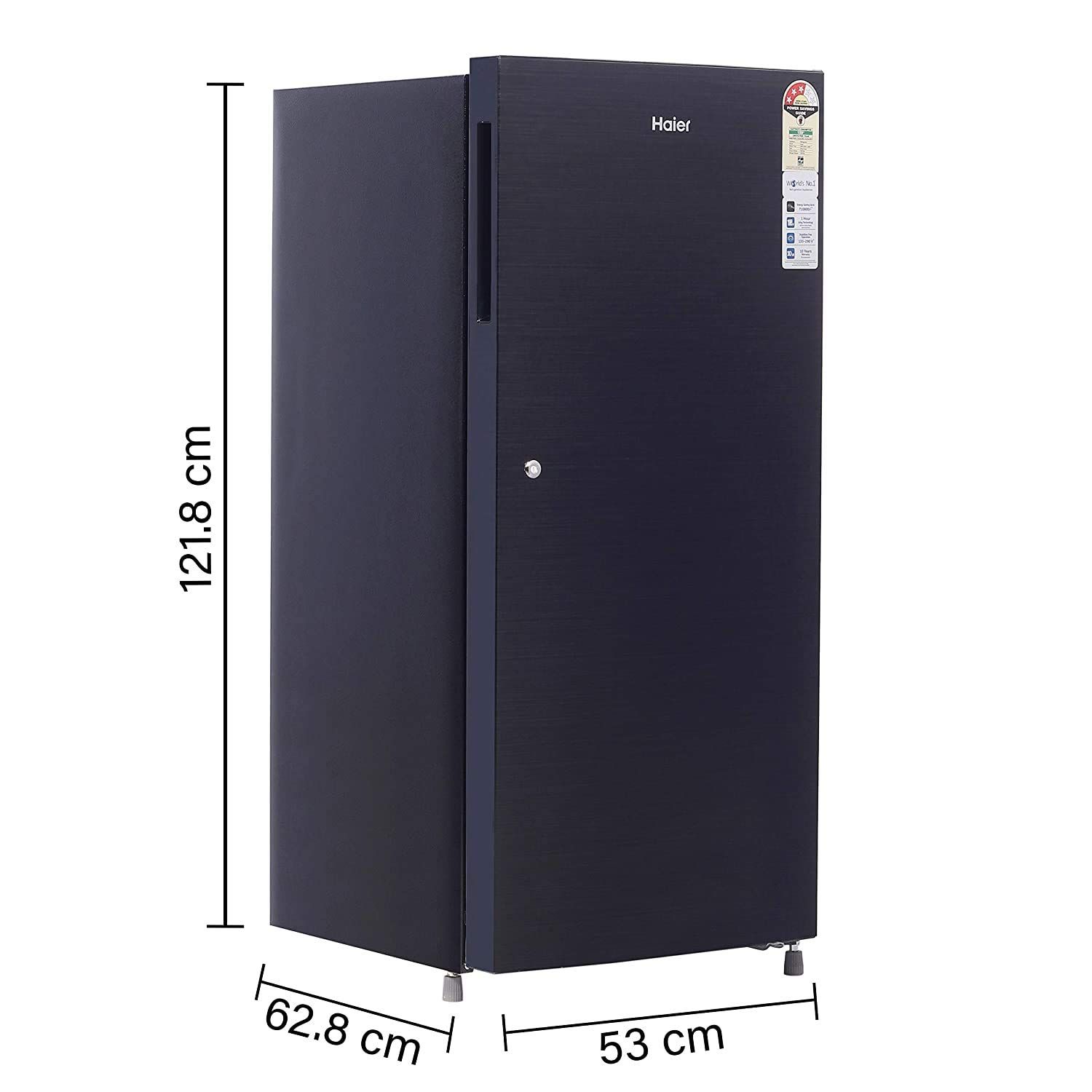 HRD-1953CKS-E 195 Ltr Single Door Refrigerator