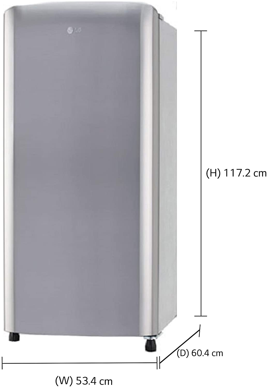 GL-B201RPZC 190 Ltr Single Door Refrigerator