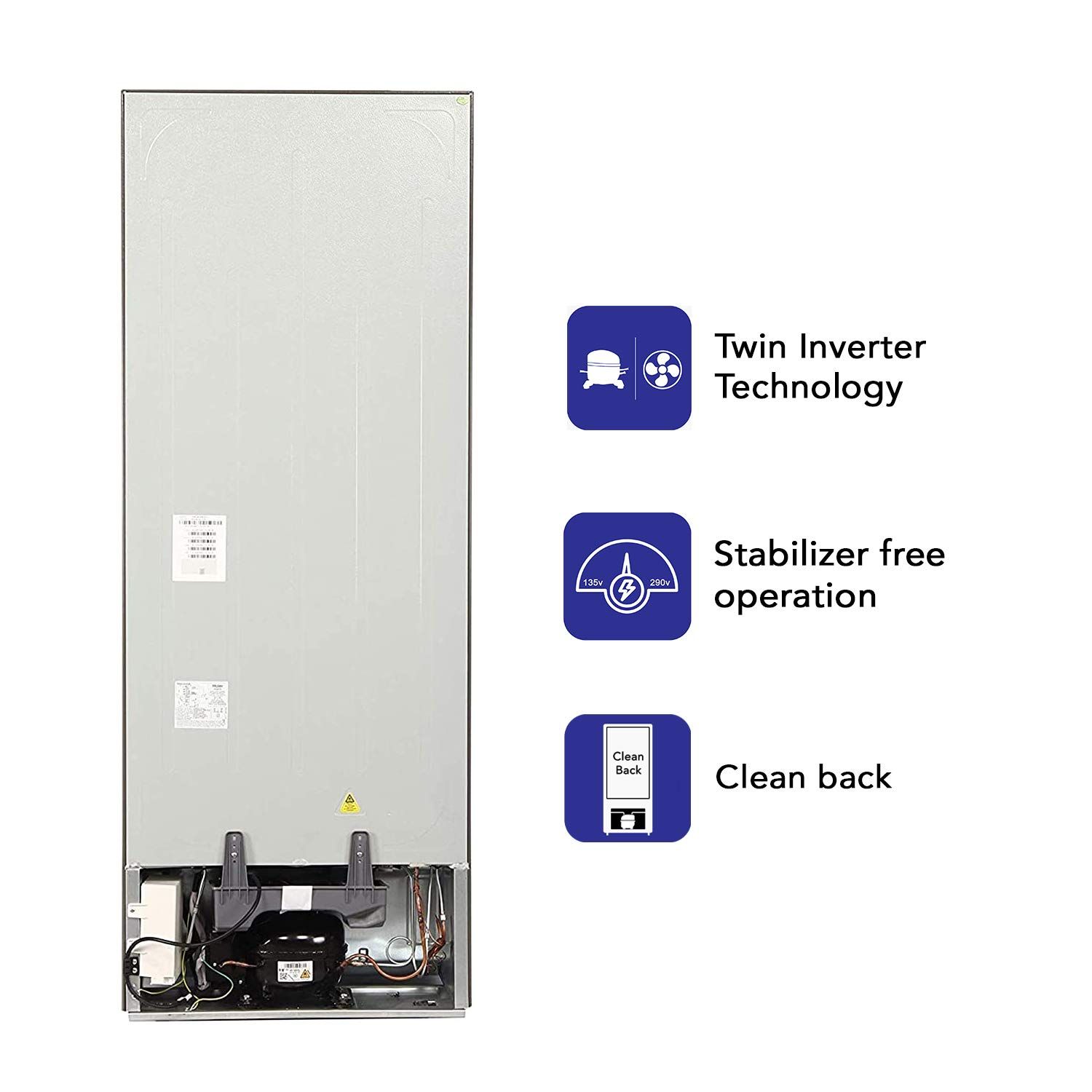 HRB-2764CRB-E 256 Ltr Double Door Refrigerator