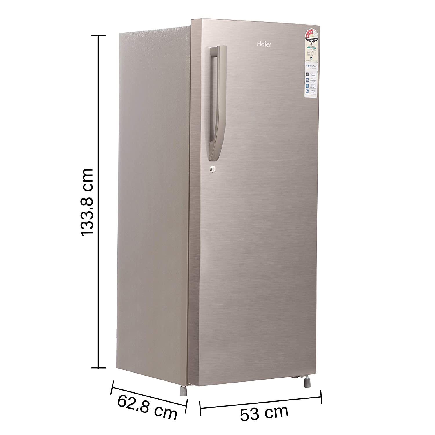 HED-22TDS 220 Ltr Single Door Refrigerator