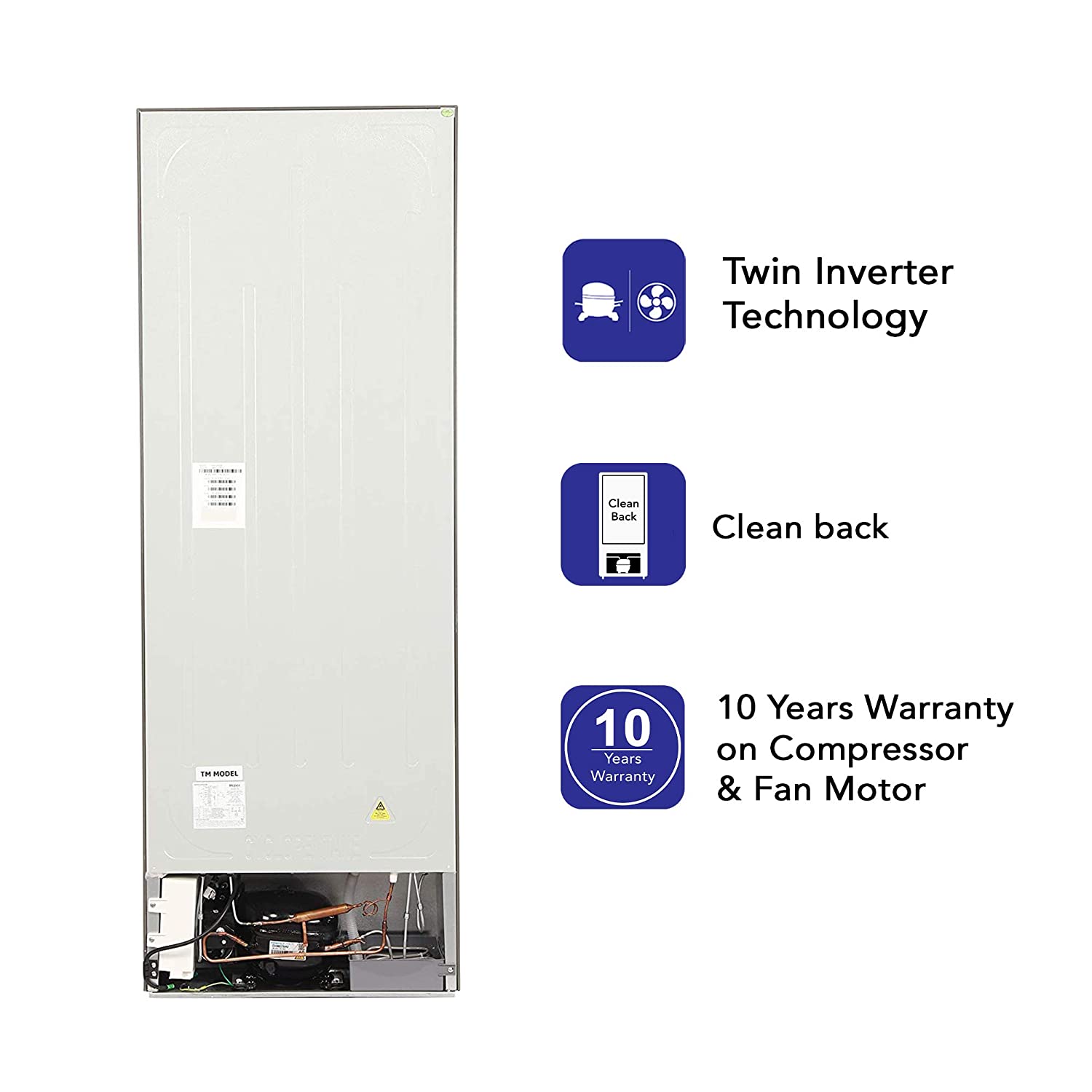 HEF-25TGS 258 Ltr Double Door Refrigerator