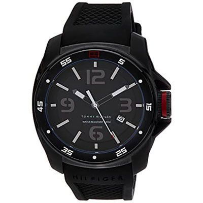 Men Black Dial Watch NATH1790708J