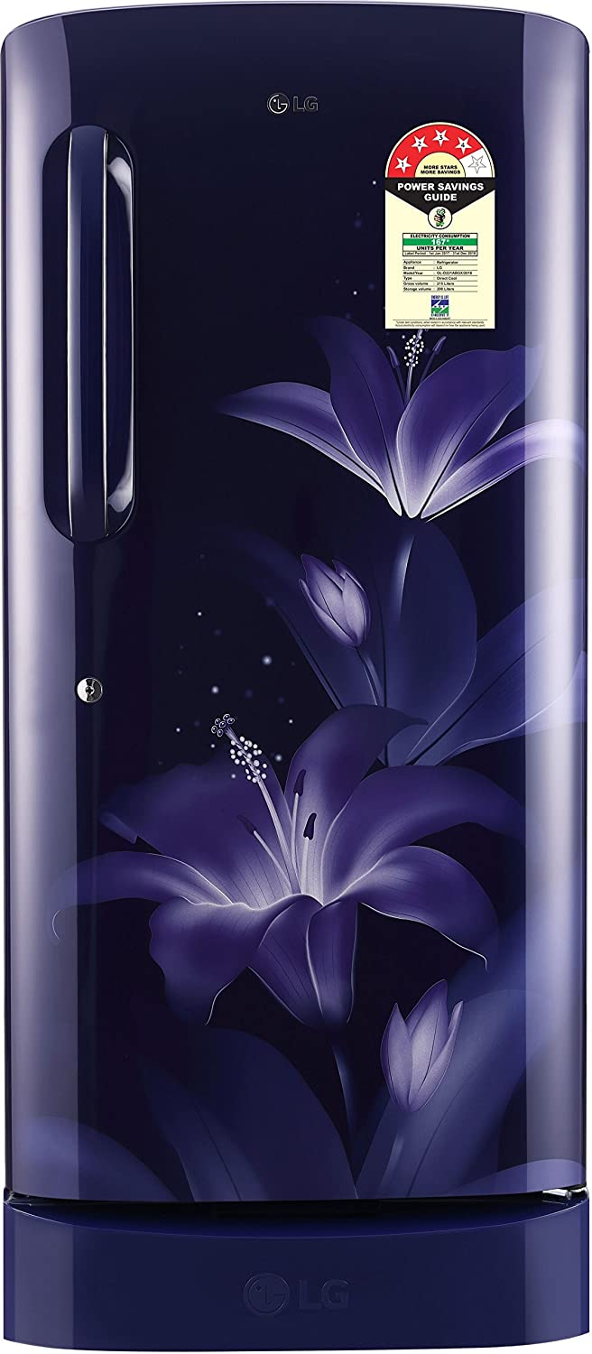 GL-D221ABGY 215 Ltr Single Door Refrigerator