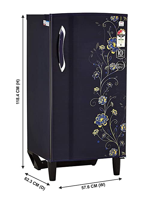 RD EDGE 200 WHF 3.2 185 Ltr Single Door Refrigerator