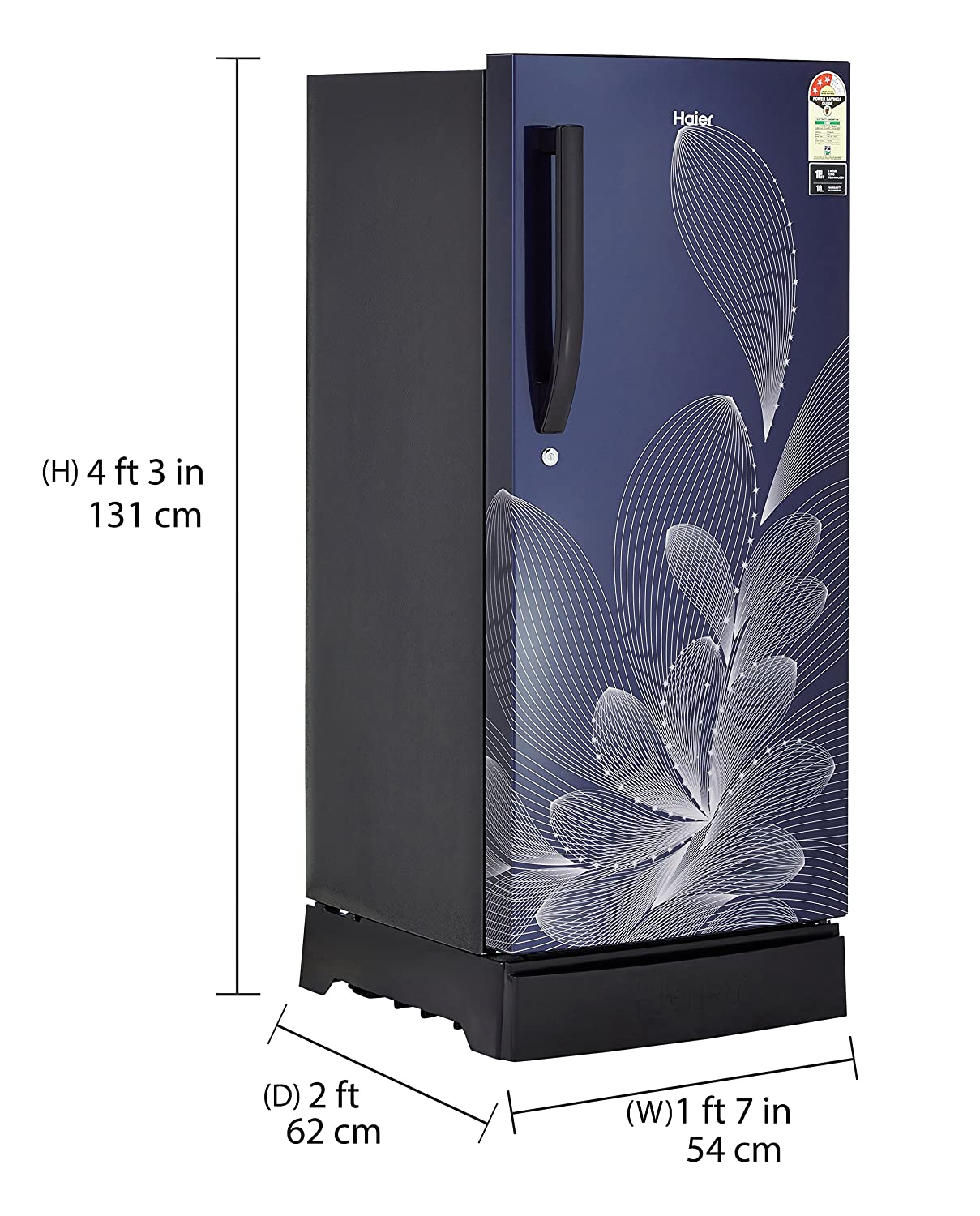 HRD-1953BMO 195 Ltr Single Door Refrigerator