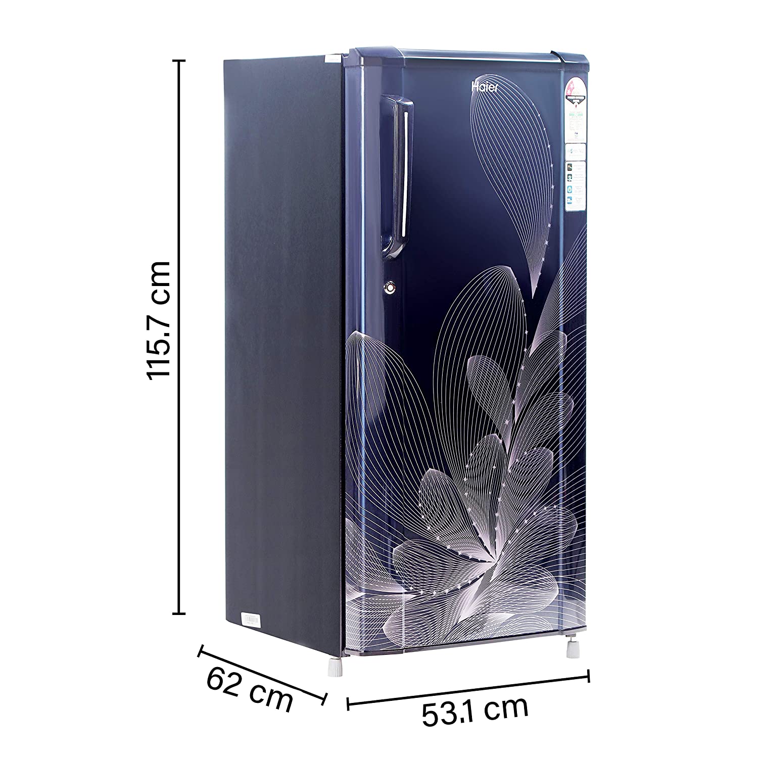 HRD-1902BMO-E 190 Ltr Double Door Refrigerator