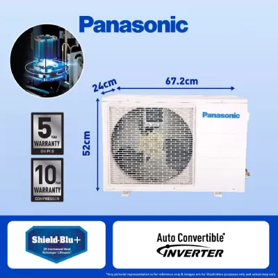 CS/CU-SU12ZKYWA 1.0 Ton 3 Star Wi-Fi Inverter Smart Split Air Conditioner