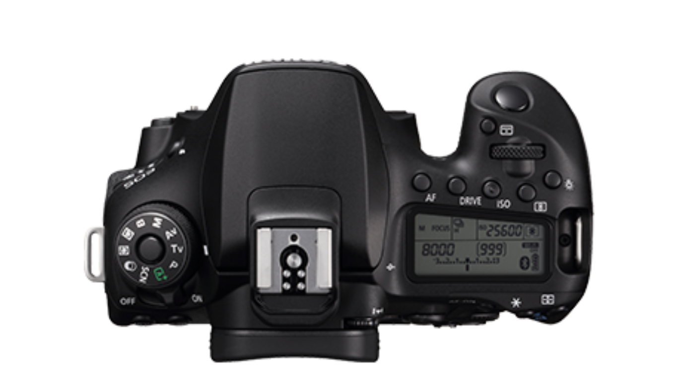 Canon EOS 90D DSLR Camera top .png