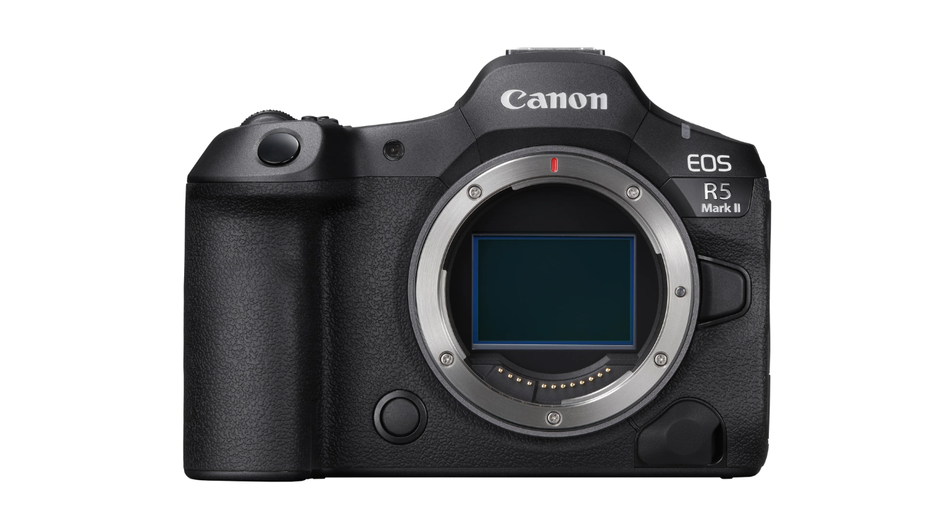 Canon EOS R5 Mark Mirrorless Camera front .png