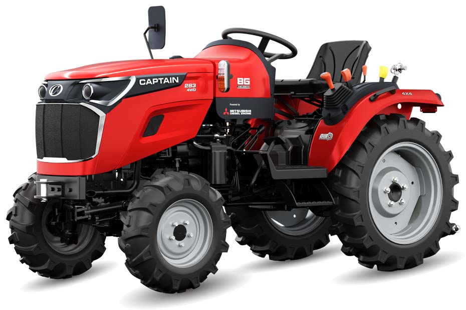 Captain 283 4WD Front Left Side