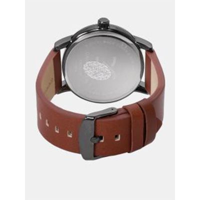 Men Silver-Toned Analogue Watch DK11836-3