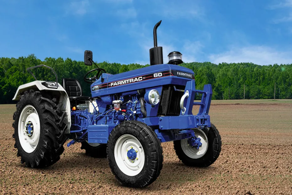 Farmtrac 60 Classic 50HP Right Front Three Quarter