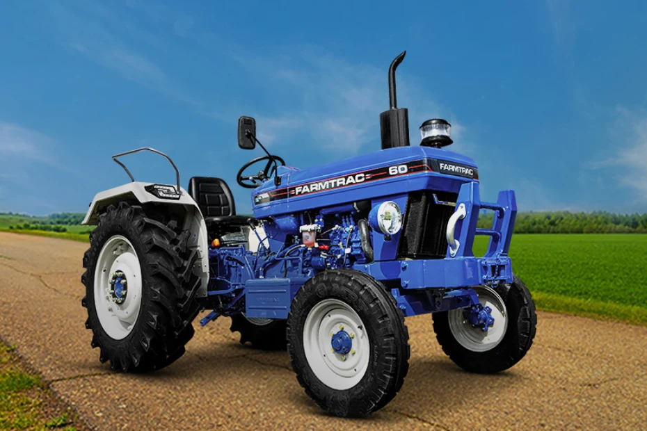 Farmtrac 60 Classic 50HP Right Front Three Quarter