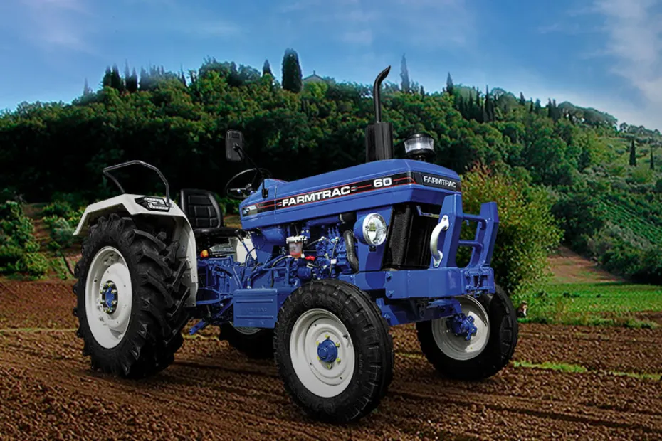 Farmtrac 60 Classic 50HP Right Front Three Quarter