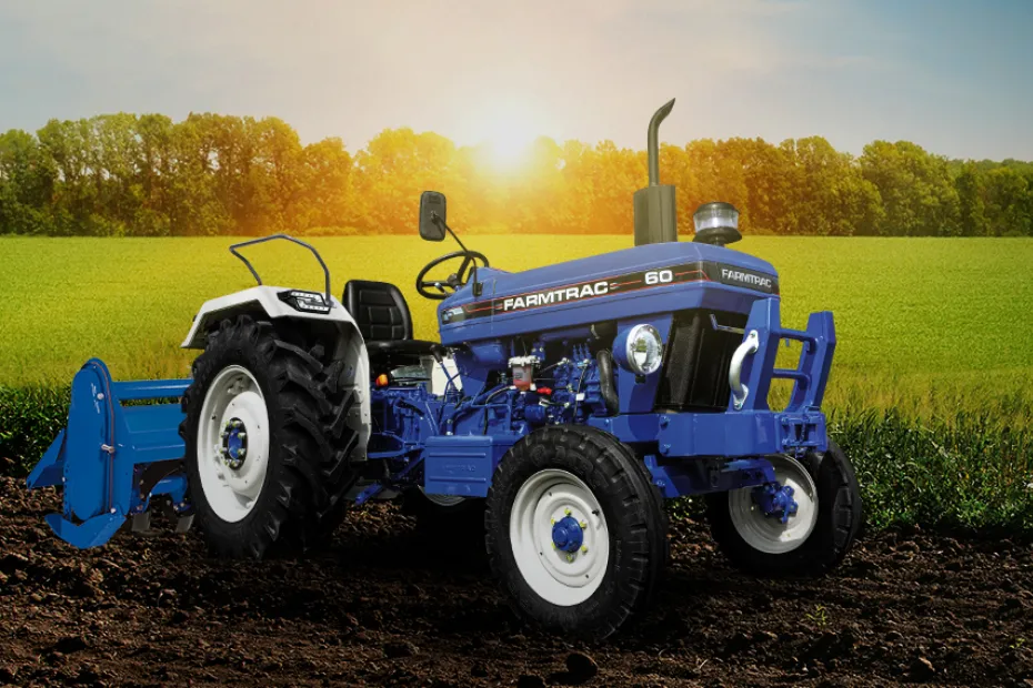 Farmtrac 60 Classic 50HP Right Front Three Quarter