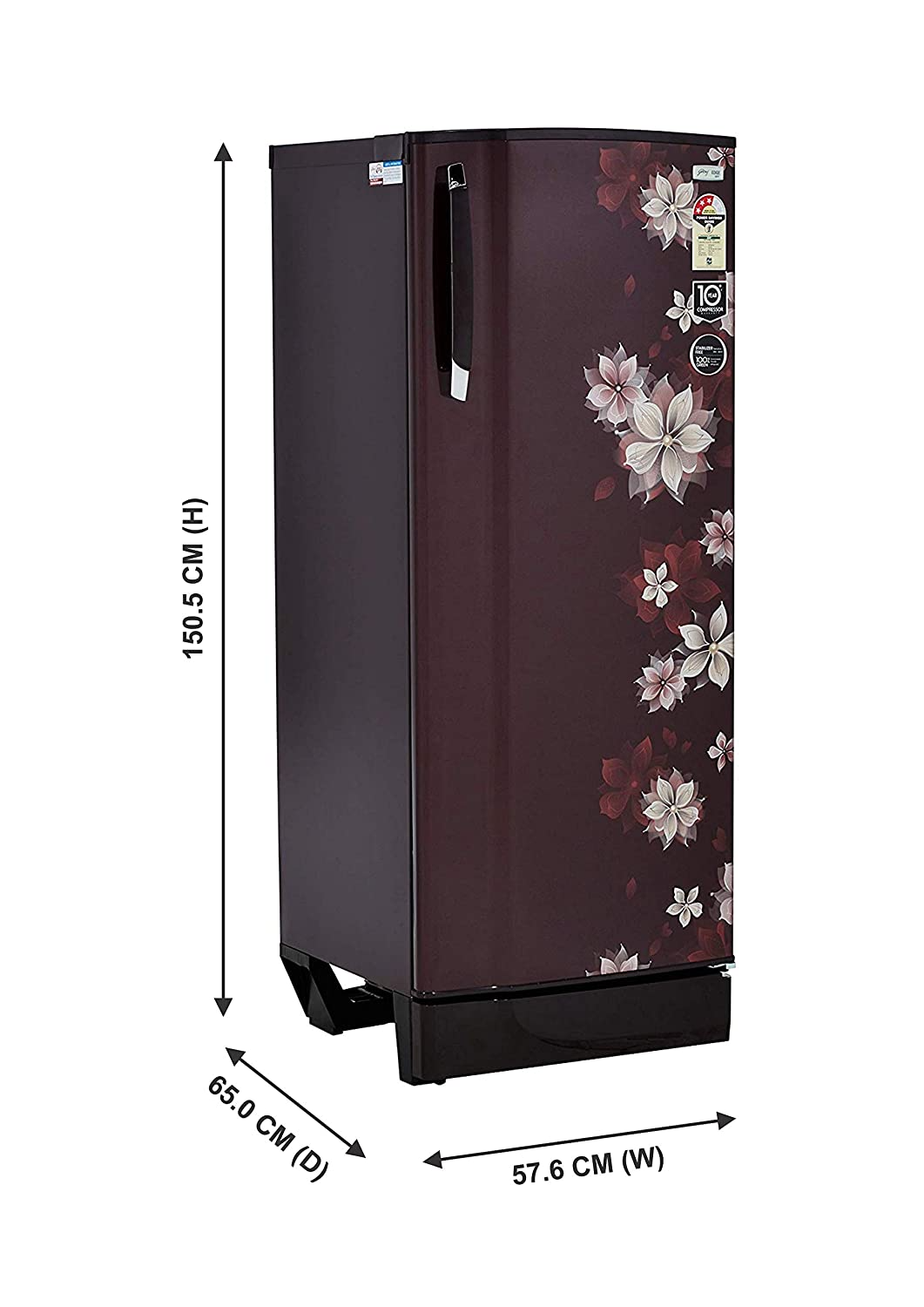 R D ESX 266 TAF 3.2 251 Ltr Single Door Refrigerator