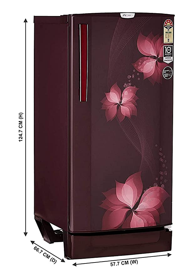 R D EPro 205 TAI 5.2 190 Ltr Single Door Refrigerator