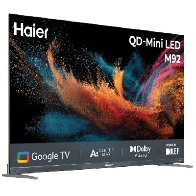 H65M92FUX QD-Mini LED M92 Series 65 Inch 144Hz Smart Google TV with AI Center Max