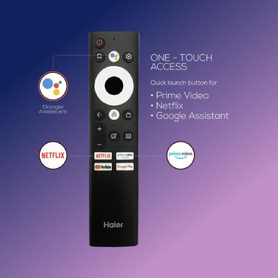 109cm (43 inches) Full HD Smart LED Google TV LE43W4000 (Black)