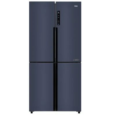 531 L, HRB-550KS (IN)-2 Graphite Black Finish French Door Bottom Mounted Frost-Free Refrigerator