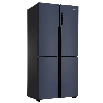 531 L, HRB-550KS (IN)-2 Graphite Black Finish French Door Bottom Mounted Frost-Free Refrigerator