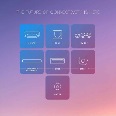 65S8GT 65 inch Smart Google TV With Far-Field & Micro Dimming