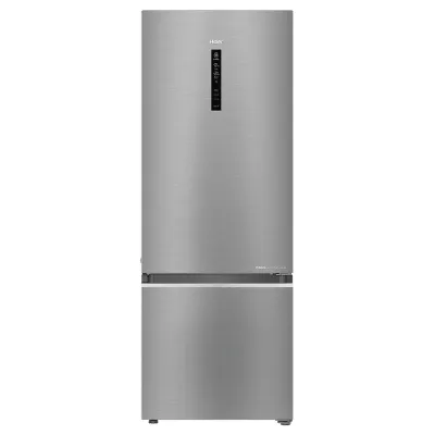 HRB-3752BIS-P 325L, 2 Star, Inox Steel Finish Bottom Mounted Frost Free Refrigerator