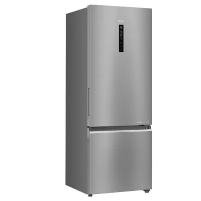 HRB-3752BIS-P 325L, 2 Star, Inox Steel Finish Bottom Mounted Frost Free Refrigerator