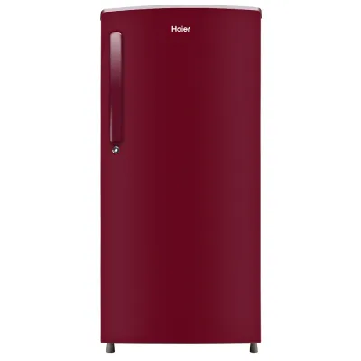 HRD-1962BBR-N 175 L, 2 Star, Red Mono Finish Direct Cool Single Door Refrigerator