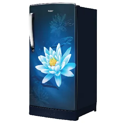 HRD-1962CBL-N 175 L, 2 Star, Blue Lotus Finish Direct Cool Single Door Refrigerator
