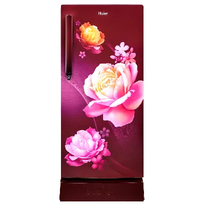 HRD-2062PRN-N 185 L, 2 Star, Red Noisettes Finish Direct Cool Single Door Refrigerator