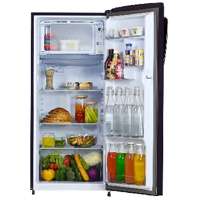 HRD-2103CMR-P 190 L, 3 Star, Marine Rose Finish Direct Cool Single Door Refrigerator