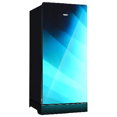 HRD-2103PAG-P 190 L, 3 Star, Aqua Glass Finish Direct Cool Single Door Refrigerator