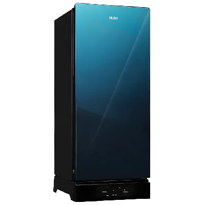 HRD-2103PEG-P 190 L, 3 Star, Emerald Glass Finish Direct Cool Single Door Refrigerator