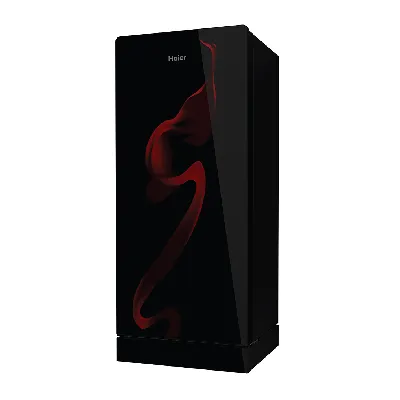 HRD-2103PSG-P 190 L, 3 Star, Spiral Glass Finish Direct Cool Single Door Refrigerator with Base Drawer